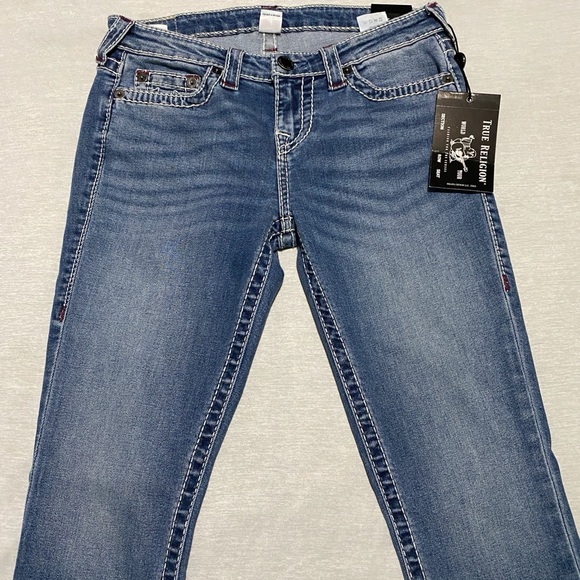 New True Religion Halle Mid Rise Super Skinny - Picture 2 of 4